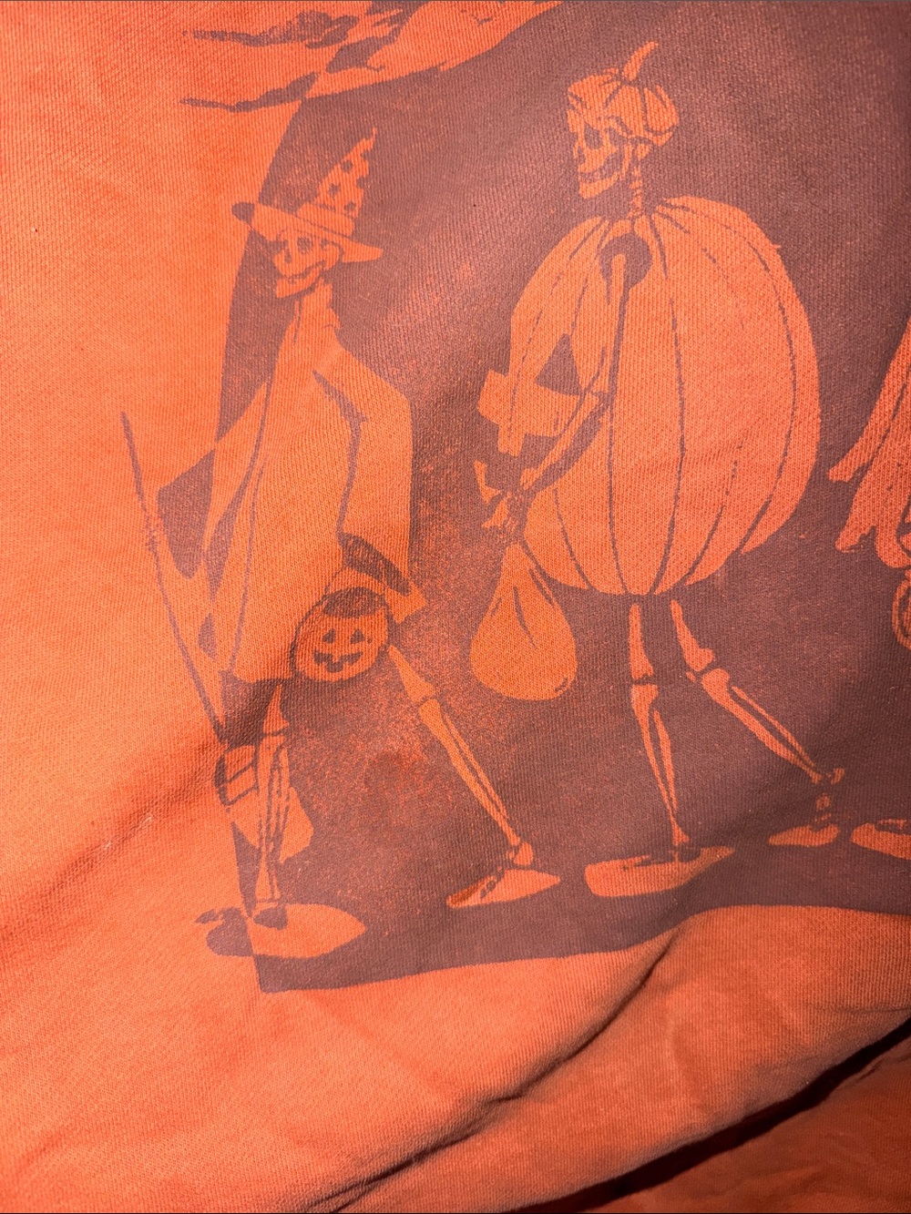 American Eagle Outfitters Bold Orange Sweatshirt - Picture 3 of 5